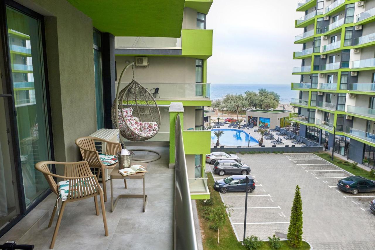 Sea La Vie 2Br Apt Spa N Pool Beach Resort Năvodari Kültér fotó