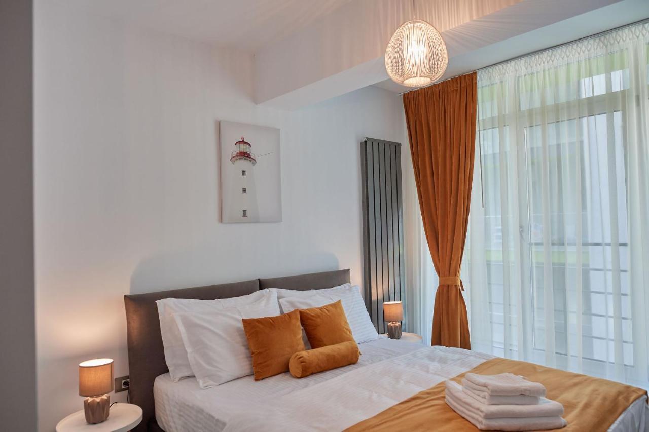 Sea La Vie 2Br Apt Spa N Pool Beach Resort Năvodari Kültér fotó