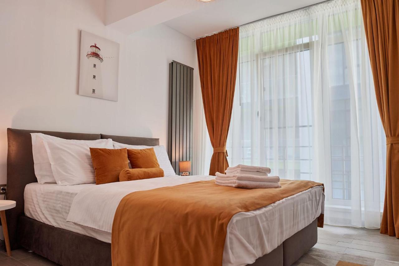 Sea La Vie 2Br Apt Spa N Pool Beach Resort Năvodari Kültér fotó